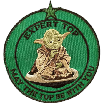 badge initiale top